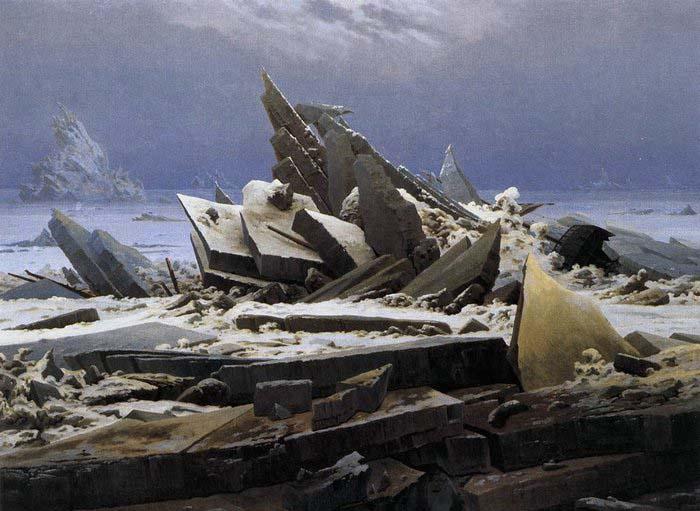 Caspar David Friedrich The Sea of Ice oil painting image